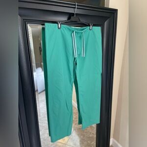 Blue Sky Green Scrub Pants Size Small